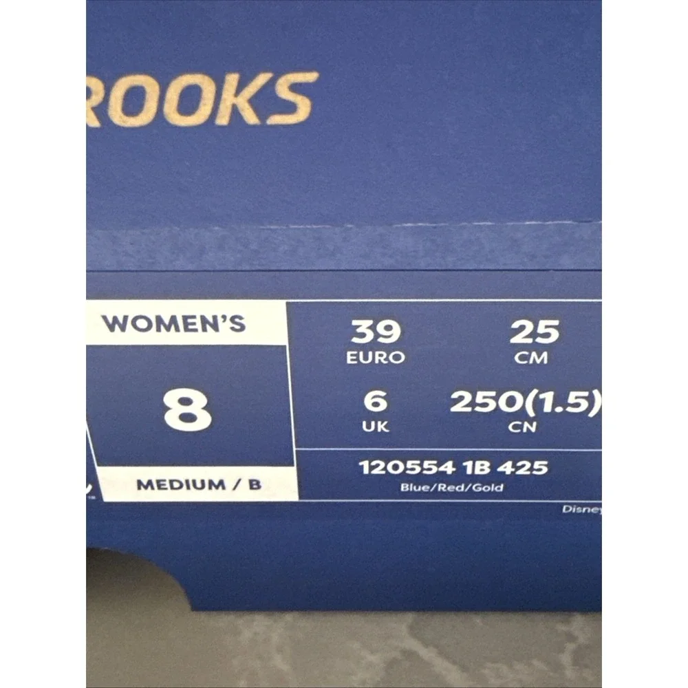 Brooks Glycerin 23 Genie 2026 runDisney Springtime Surprise Women W 8 Medium - Picture 13 of 13